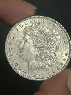 1880 P Morgan Dollar Silver 