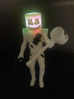 DJ Marshmello Action Figure Helmet Lights Up 12 for Sale in San Antonio TX OfferUp