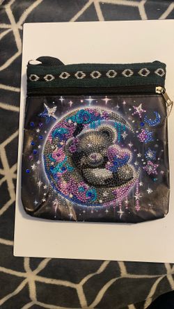 Crossbody Diamond Art Purse