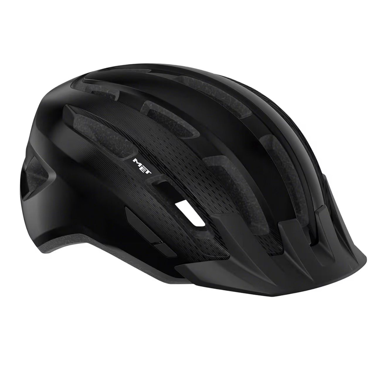 MET Downtown MIPS Helmet, Black Glossy, Small/Medium 
