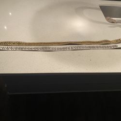 Two Men’s Rhinestone Fashion Belts 