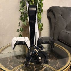Ps5 Disc 1TB With Controllers Bundle