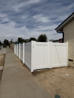 Vinyl Fence