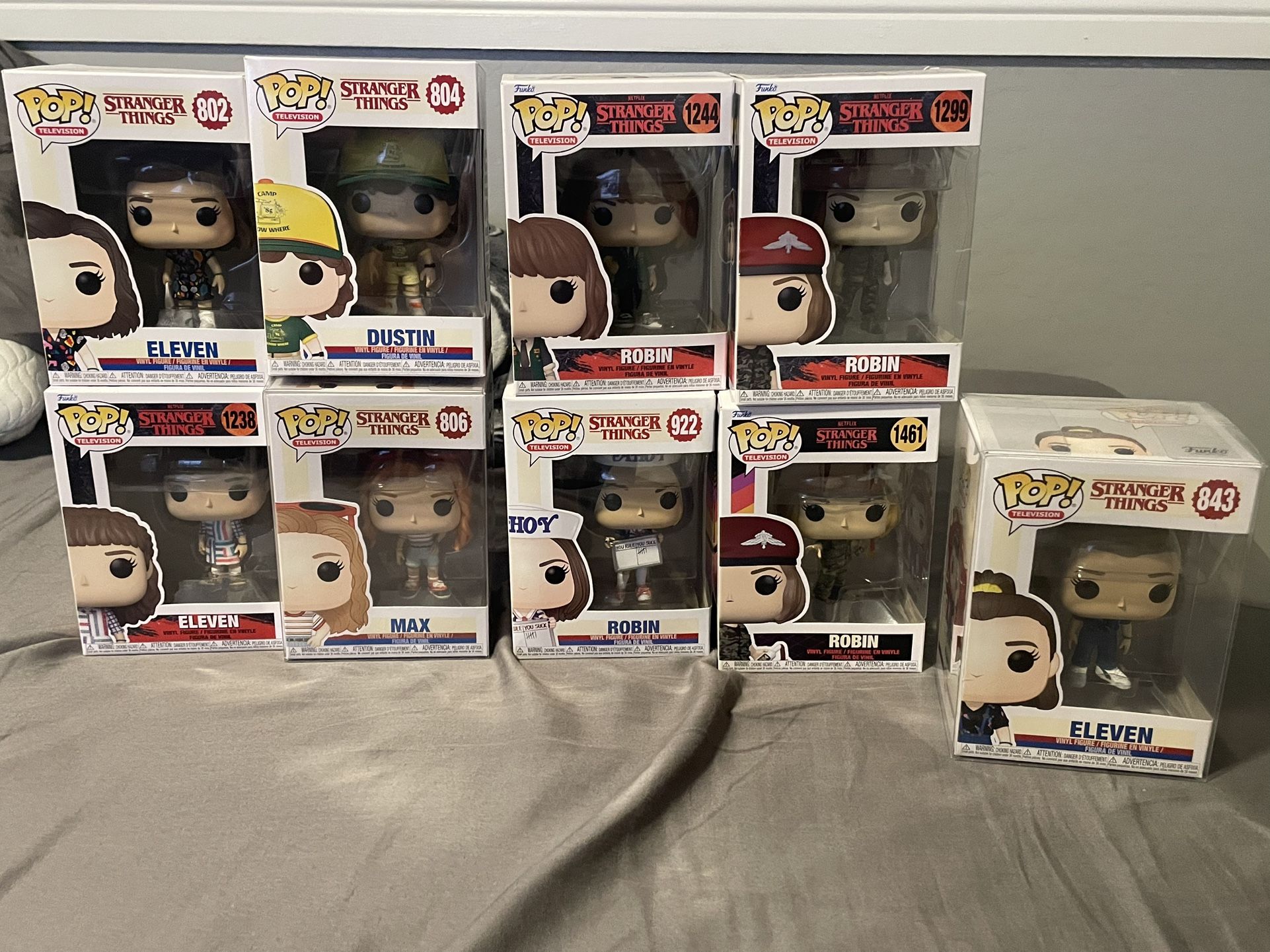 Stranger Things Funko Pops