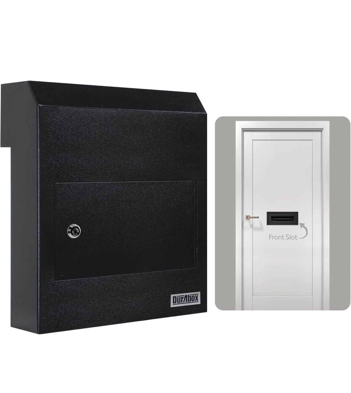 Through-the-Door Drop Box Deposit Safe 12 x 6 x 15" 