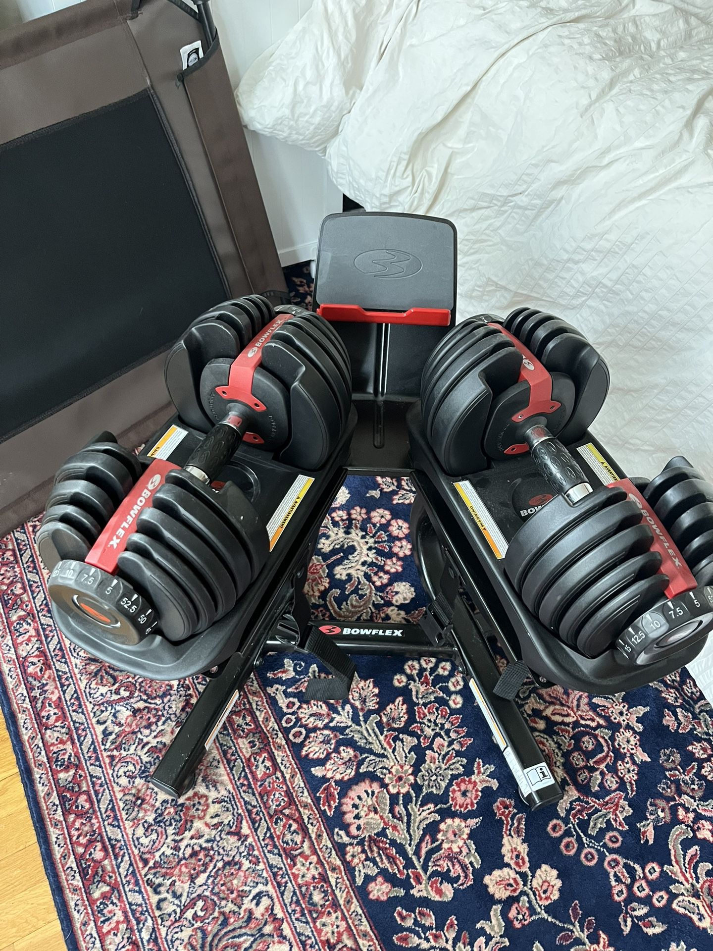 Bowflex SelectTech 552 Dumbbell Weights And Stand 