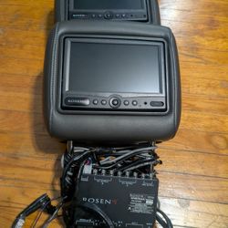 Rosen Headrest Dvd Entertainment System 