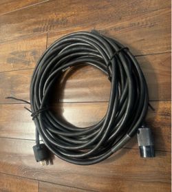 50 Foot 12/3 Heavy Duty SO Cord - Edison Male to Female electric Extension cord Cable fir Dj live band power tools electric panel 110v-120v  15A to 20