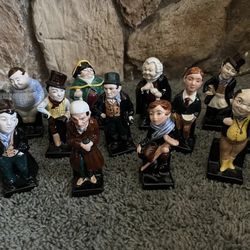 Set Of 13 Royal Doulton Charles Dickens Figurines