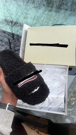 Black fur slides