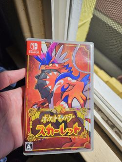 Pokémon Scarlet **JAPANESE VERSION**
