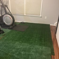 Green Turf Artificial Grass Rug Gym Floor