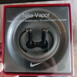 Nike Vapor Adjustable Sport Headphones SHJ030/27 BRAND NEW UNOPENED RARE