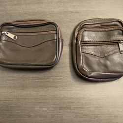 Two Leather Purses From Brazil