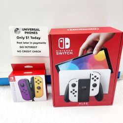 Nintendo Switch OLED  Console  - PAYMENTS AVAILABLE WITH $1 DOWN- NO CREDIT CHECKS 