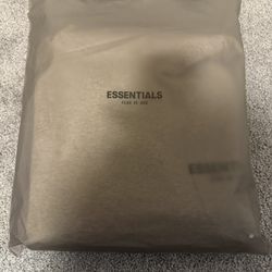 Fear Of God Essentials Dark Oatmeal Oversized Hoodie Size Small 