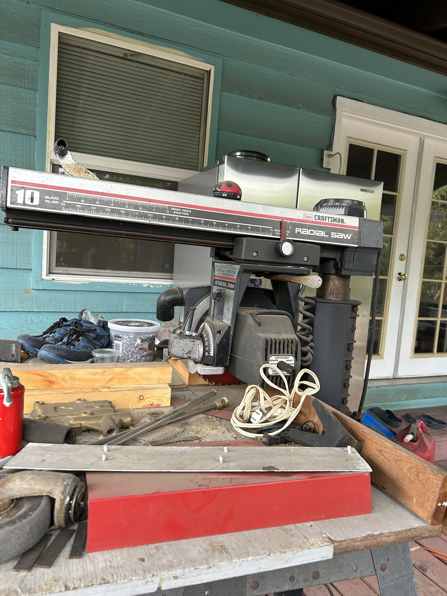 CRAFTSMAN radial saw 10”