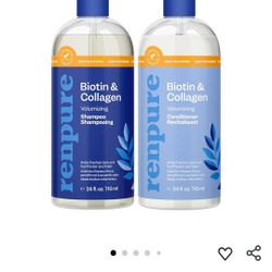 RENPURE BIOTIN & COLLAGEN VOLUMIZING SET