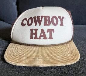 Cowboy Hat Trucker Style
