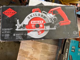 SKILSAW SPT77WM-22 7-1/4 Worm Drive Circular Saw