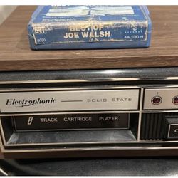 Electrophonic 8 track cassette player
