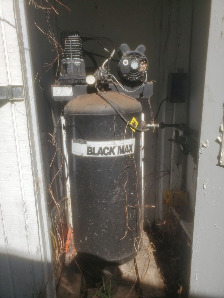 Black Max air compressor 60 gallon