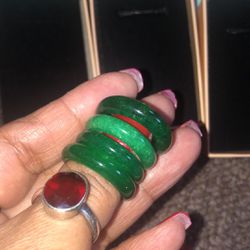 Genuine Jade Rings