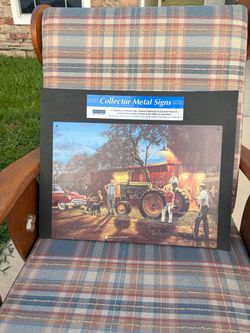 Farm Horse Metal Sign