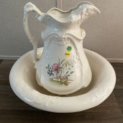 Antique Pitcher & Basin