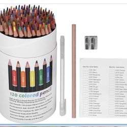 120 Colors Colored Pencils Set Coloring Mixing Pencils Drawing Set Art Tools for Adult Artists 