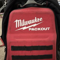 Used Milwaukee Pack out Backpack 