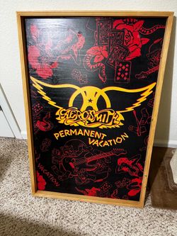 Aerosmith Rock Band Framed Picture