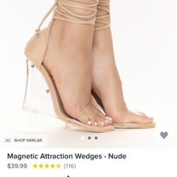 Clear Wedges / Fashion Nova 