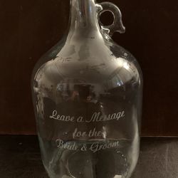 Wedding Bride And Groom Message In A Bottle 