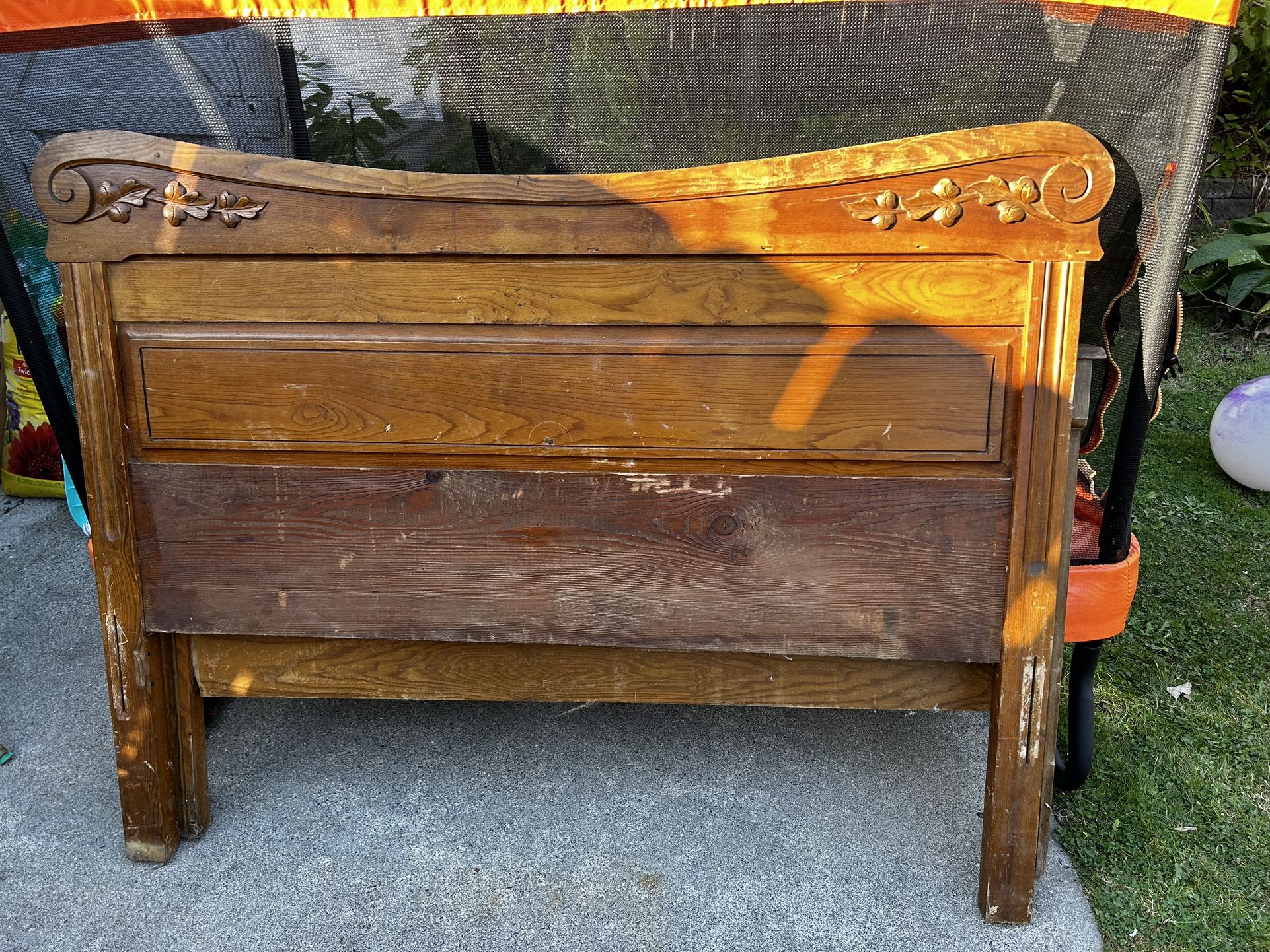 Solid Wood Full Size Bedframe