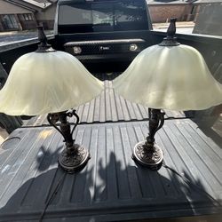Two Vintage Table Lamps