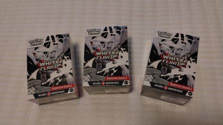 Pokémon Scarlet & Violet White Flare Booster Bundle x3