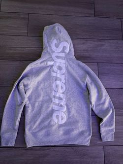 Supreme Grey Hoodie Small and Medium