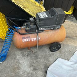 Sears craftsman 5 hp 25 gallon air compressor