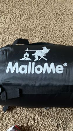MalloMe Sleeping Bag and a BLITZU LED HEADLAMP with a winter lace beanie
