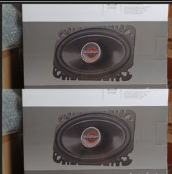 Infinity 4x6" Speakers