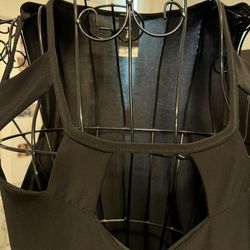 Women Black Sexy Top