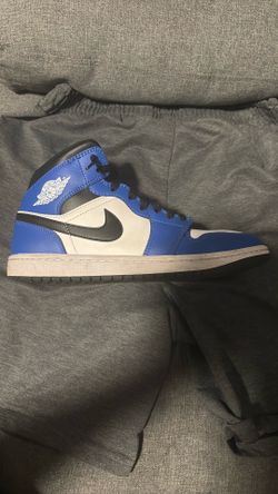 Nike Air Jordan 1 Mid Game Royal White Black