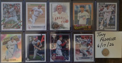 Shohei Ohtani Baseball card lot