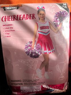 Girl’s cheerleader costume