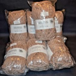 Loops & Threads Yarn Chunky Grande Big Sand Yarn Lot of 7 Skeins New