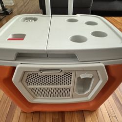 Coolest Cooler On Wheels Bluetooth Speaker
