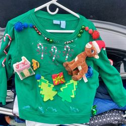 Womens Holiday Editions Sweatshirt - Size XL, Cute Decorations attached, Sell