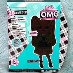NEW! LOL Surprise OMG L.O.L. Alt Grrrl Doll w/ 20 Surprises Fast