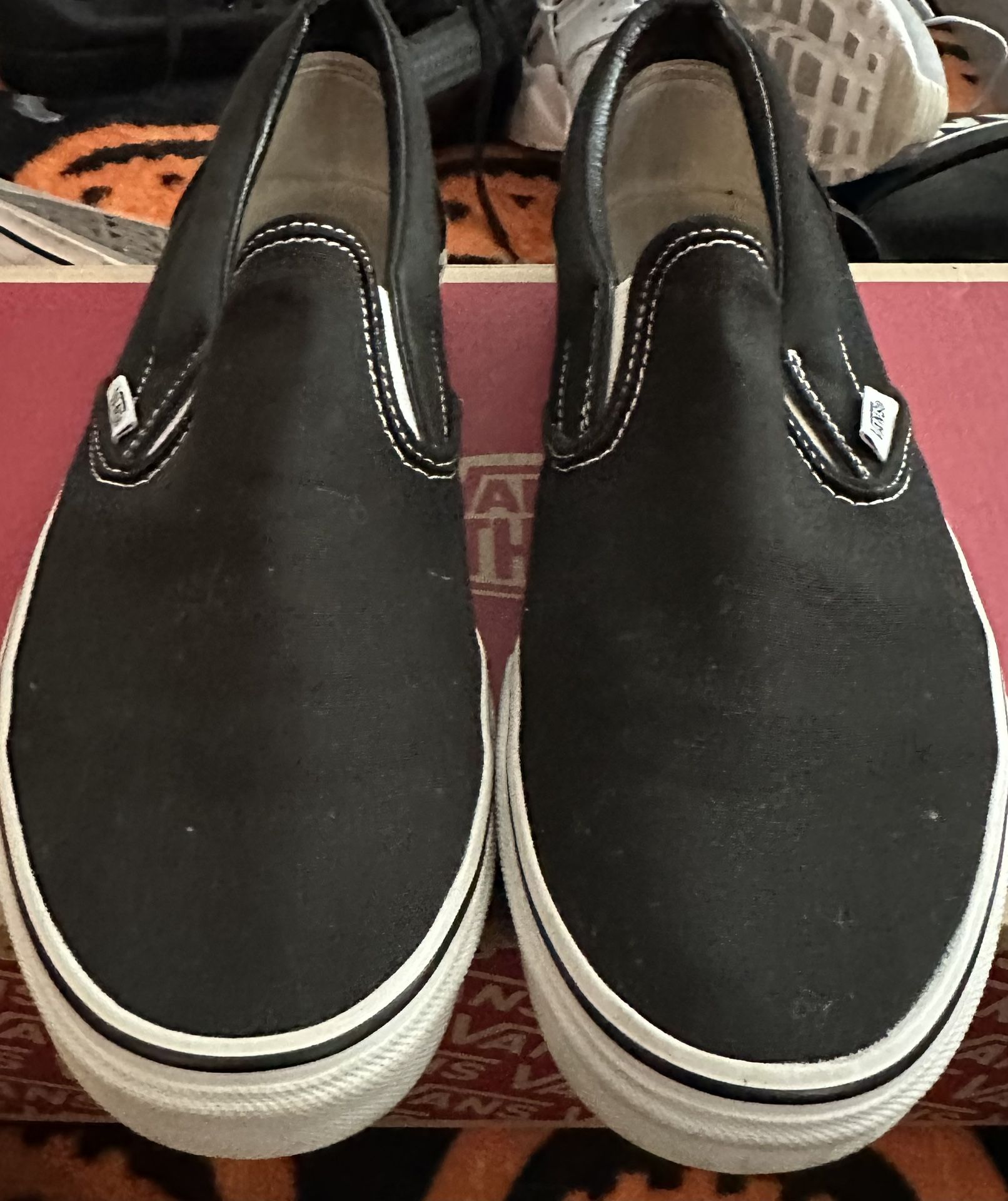 Vans Low Top Black Slip On